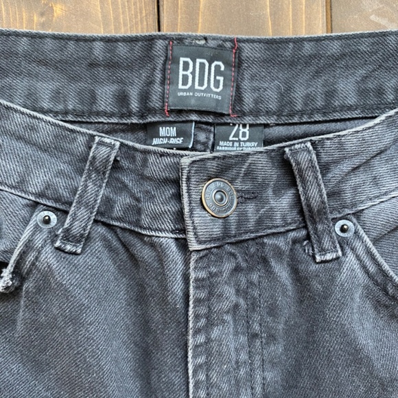 Black BDG Mom Jeans - Picture 5 of 9
